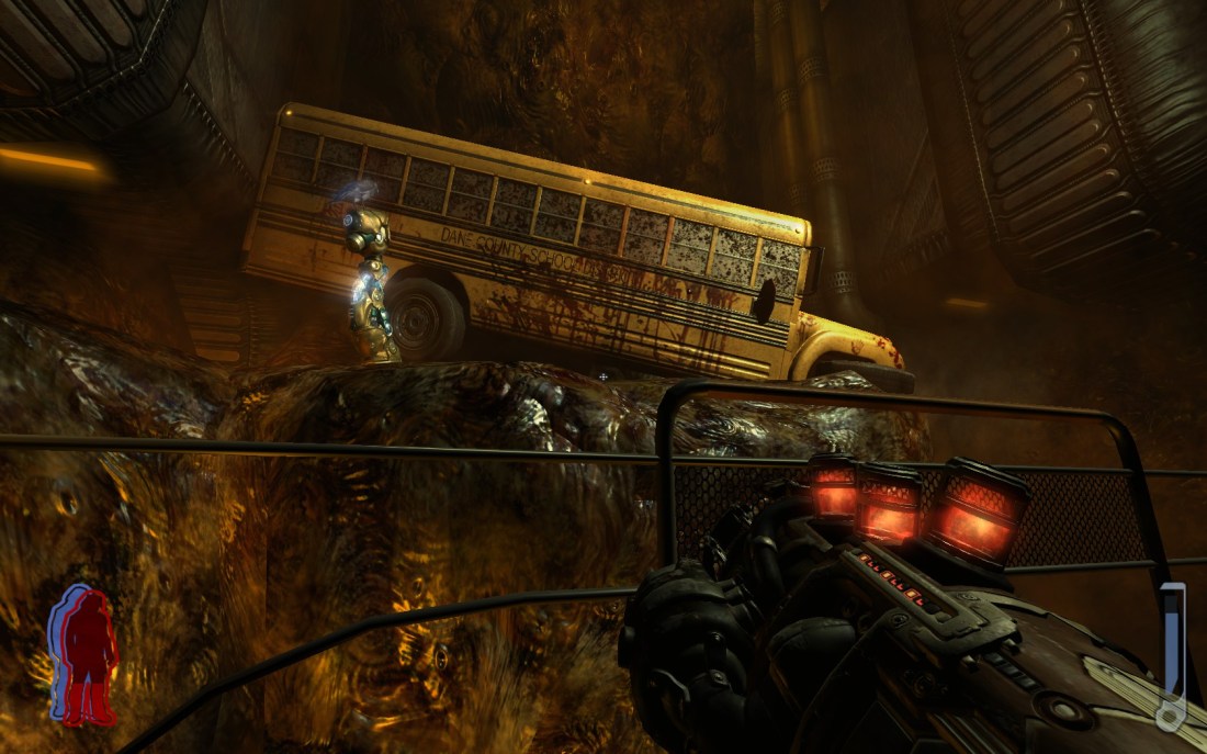 oh crap a bus load of kids